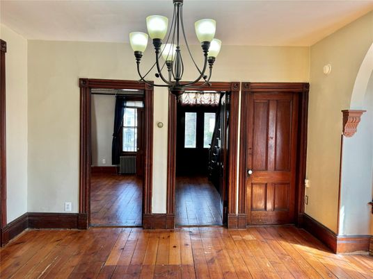 Chandelier, Interior, Wood Texture Flooring