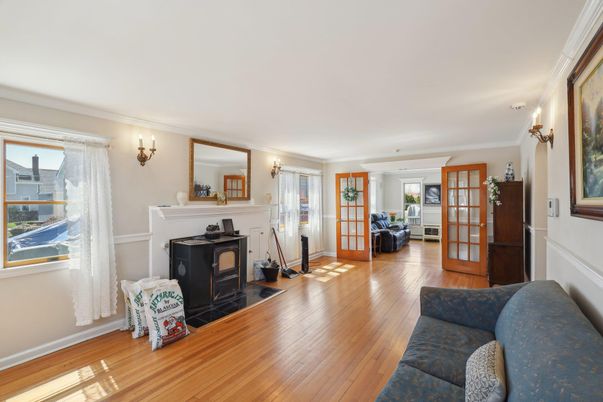 Fireplace, Interior, Living room, Wood Texture Flooring