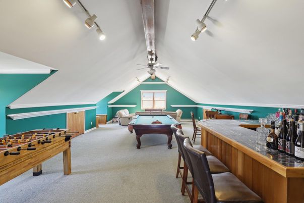 Billiard Table, Game Room, Interior