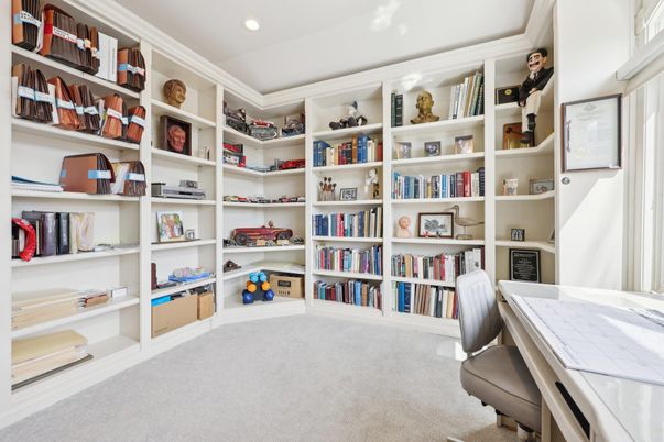 Home Office, Interior, Recessed Lighting