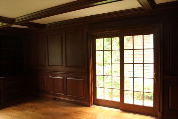 Empty room, Interior, Wood Texture Flooring, Wooden Walls