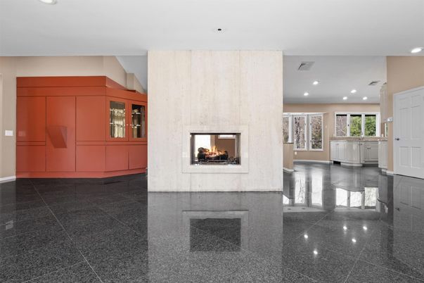 Fireplace, Interior, Recessed Lighting