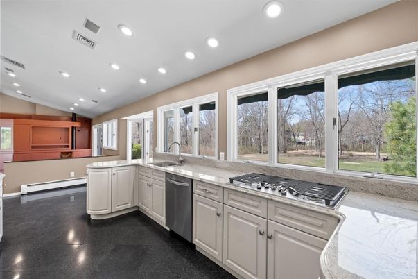 Interior, Kitchen, Recessed Lighting, Stainless Steel Appliances
