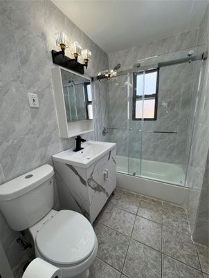 Bathroom, Glass Shower, Interior, Marble Walls