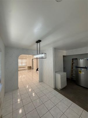 Interior, Marble Walls, Pendant Lights