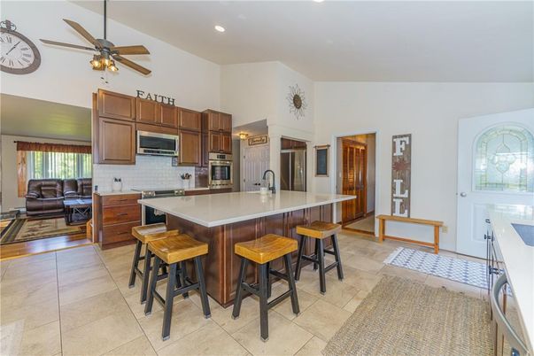 Interior, Kitchen, Recessed Lighting, Stainless Steel Appliances