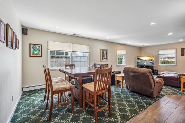 Dining room, Interior, Living room, Recessed Lighting