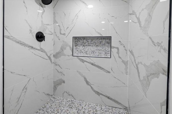 Bathroom, Interior, Marble Walls