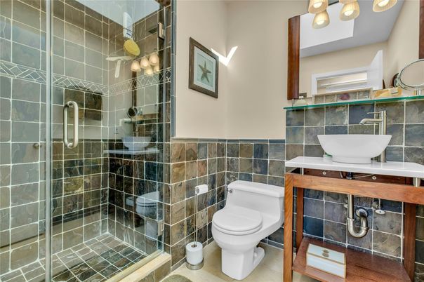 Bathroom, Glass Shower, Interior