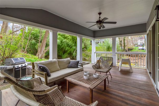 Interior, Sun Room, Wood Texture Flooring