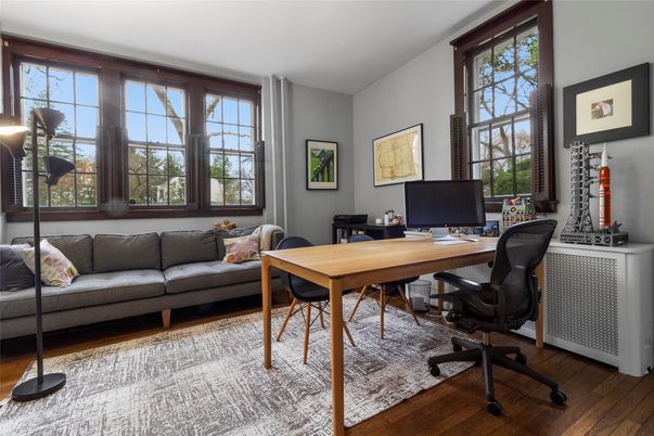 Home Office, Interior, Wood Texture Flooring