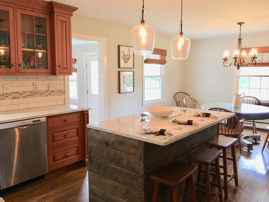 Chandelier, Dining room, Interior, Kitchen, Pendant Lights, Wood Texture Flooring