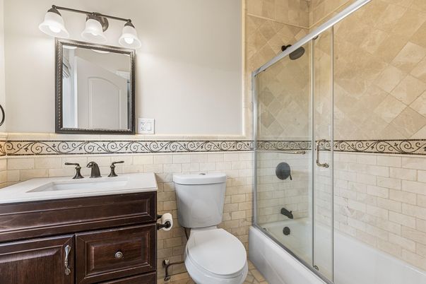 Bathroom, Glass Shower, Interior