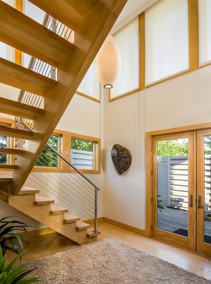 Interior, Wooden Beams, Wood Texture Flooring
