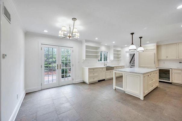 Chandelier, Interior, Kitchen, Pendant Lights, Recessed Lighting