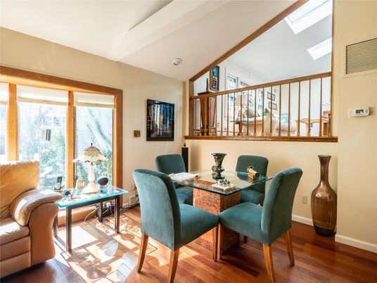 Dining room, Interior, Wood Texture Flooring