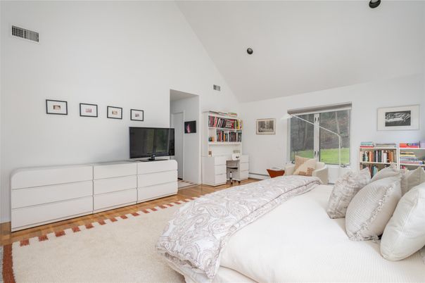 Bedroom, Home Office, Interior, Wood Texture Flooring