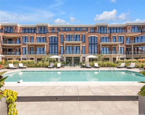 Exterior, Facade, Pool, Condo Building