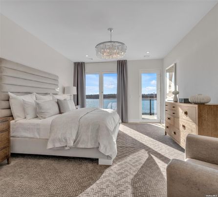 Bedroom, Chandelier, Interior, Recessed Lighting, Water