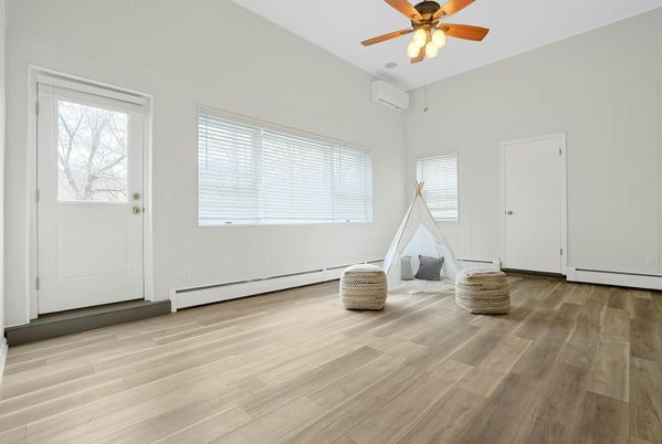 Empty room, Interior, Wood Texture Flooring
