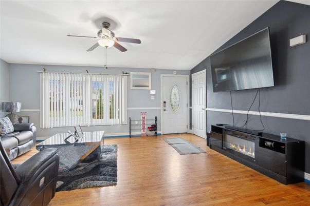 Fireplace, Interior, Wood Texture Flooring