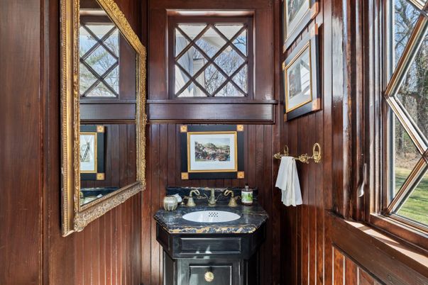 Bathroom, Interior, Wooden Walls