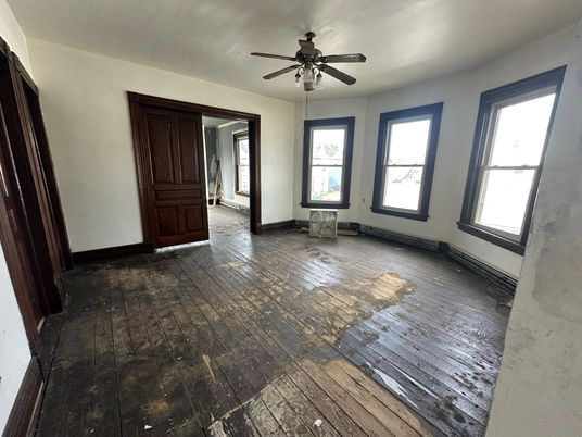 Empty room, Interior, Wood Texture Flooring