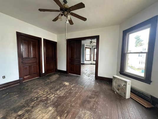 Empty room, Interior, Wood Texture Flooring