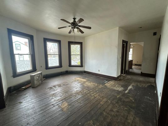 Empty room, Interior, Wood Texture Flooring