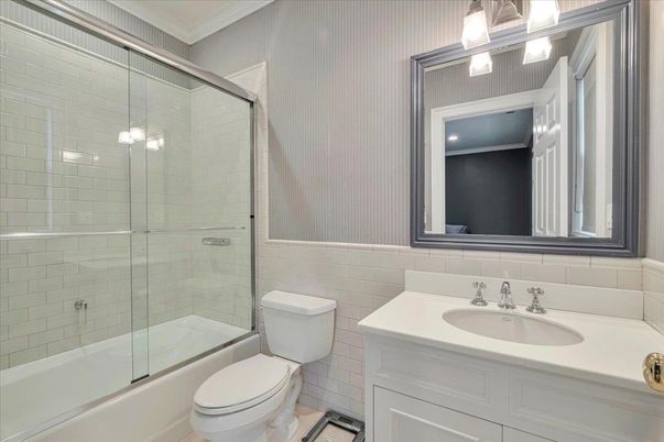 Bathroom, Glass Shower, Interior