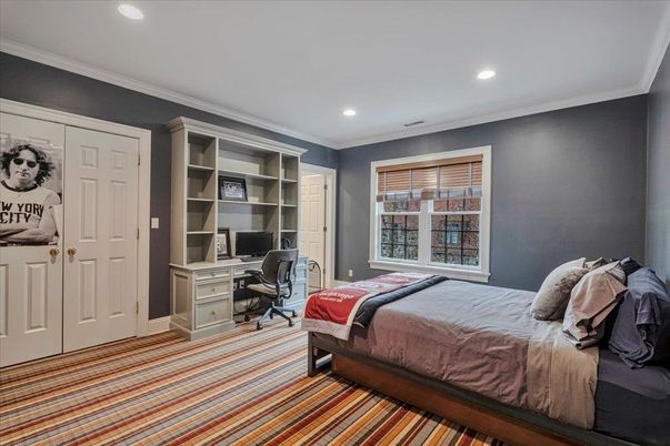 Bedroom, Home Office, Interior, Recessed Lighting