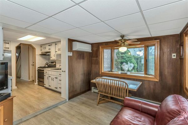 Interior, Kitchen, Wood Texture Flooring, Wooden Walls