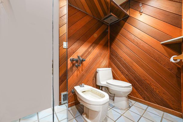Bathroom, Interior, Wooden Walls