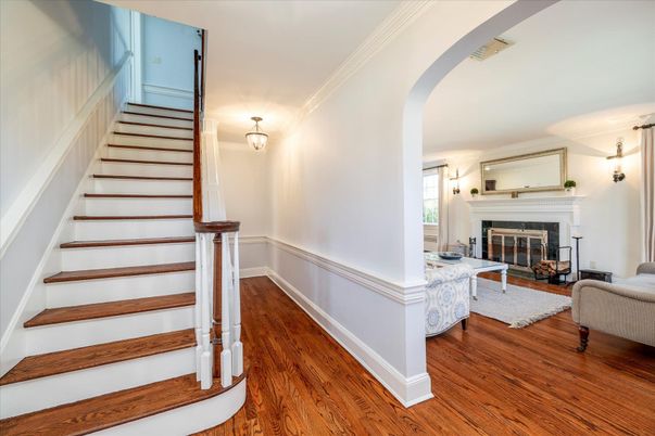 Fireplace, Interior, Wood Texture Flooring