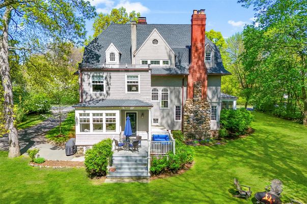 Backyard, Exterior, Facade, Queen Anne Victorian