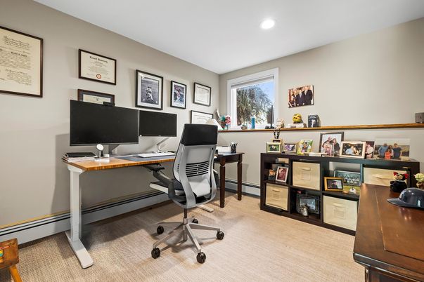 Home Office, Interior, Recessed Lighting