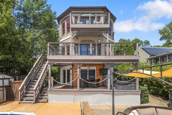 Exterior, Facade, Solar Panels, Queen Anne Victorian