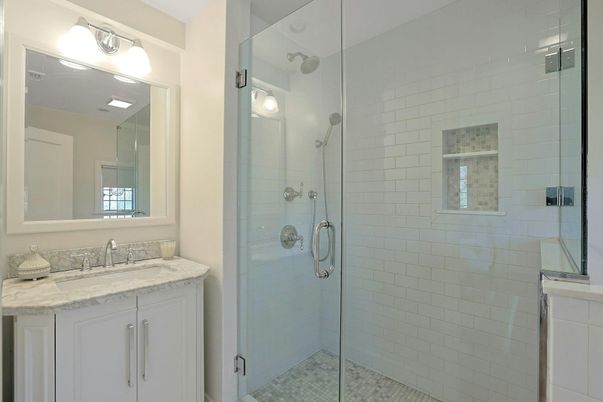 Bathroom, Glass Shower, Interior