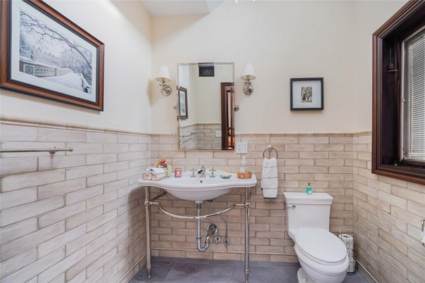 Bathroom, Interior, Stone Walls
