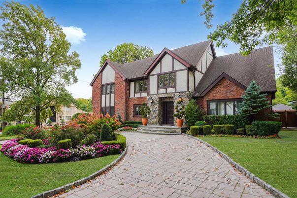 Exterior, Facade, Brick Facade, Tudor Revival
