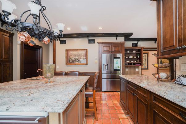 Chandelier, Interior, Kitchen, Recessed Lighting