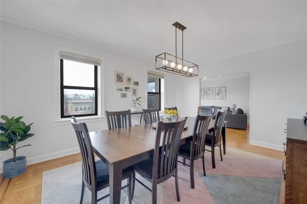 Chandelier, Dining room, Interior, Pendant Lights, Wood Texture Flooring
