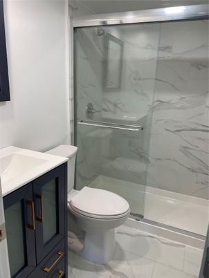 Bathroom, Glass Shower, Interior, Marble, Marble Walls