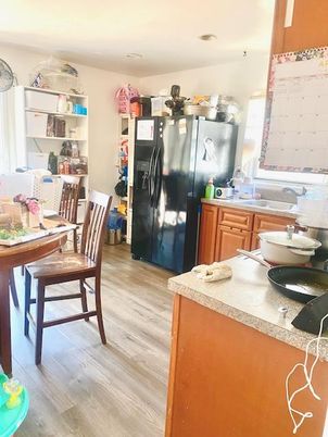 Dining room, Interior, Kitchen, Wood Texture Flooring