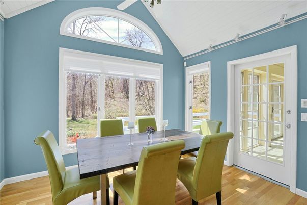 Dining room, Interior, Wood Texture Flooring