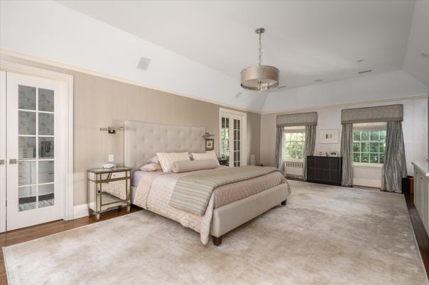 Bedroom, Interior, Pendant Lights