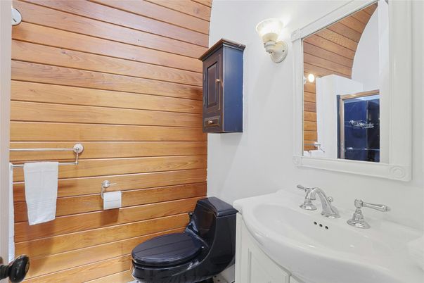 Bathroom, Interior, Wooden Walls
