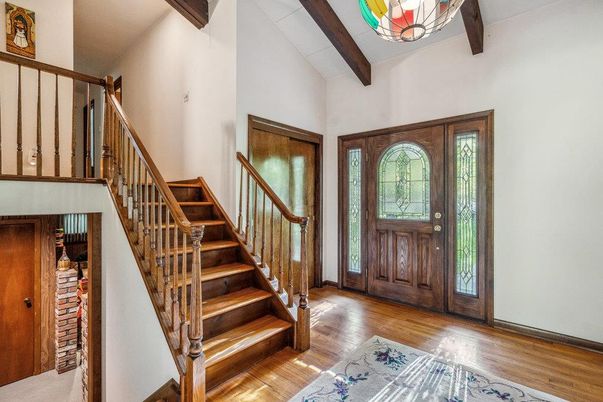 Interior, Wooden Beams, Wood Texture Flooring