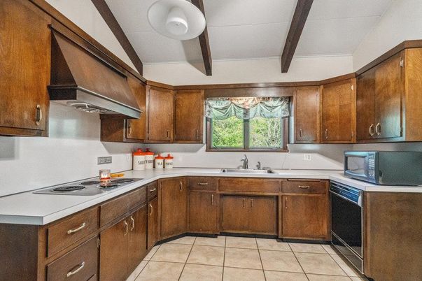 Interior, Kitchen, Wooden Beams