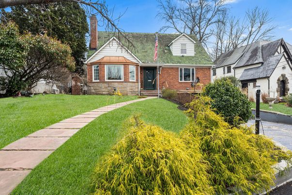 Exterior, Facade, Brick Facade, Tudor Revival